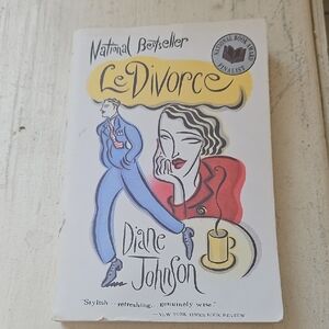 4 For $10 Le Divorce Book by Diane Johnson